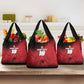 Custom Egypt Football Grocery Bag The Pharaohs Eye of Horus
