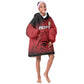 Custom Egypt Football Kid Wearable Blanket Hoodie The Pharaohs Eye of Horus