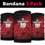 Custom Egypt Football Neck Gaiter The Pharaohs Eye of Horus