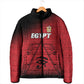 Custom Egypt Football Padded Jacket The Pharaohs Eye of Horus