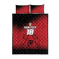 Custom Egypt Football Quilt Bed Set The Pharaohs Eye of Horus
