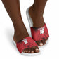 Custom Egypt Football Slide Sandals The Pharaohs Eye of Horus
