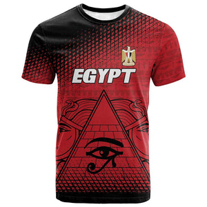 Custom Egypt Football T shirt The Pharaohs Eye of Horus