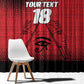 Custom Egypt Football Window Curtain The Pharaohs Eye of Horus
