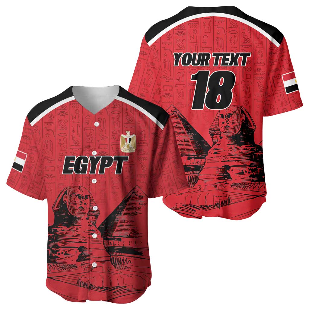 Custom Egypt Football Baseball Jersey Pharaohs Heritage Pyramid