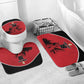 Custom Egypt Football Bathroom Set Pharaohs Heritage Pyramid