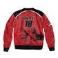 Custom Egypt Football Bomber Jacket Pharaohs Heritage Pyramid