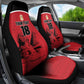 Custom Egypt Football Car Seat Cover Pharaohs Heritage Pyramid