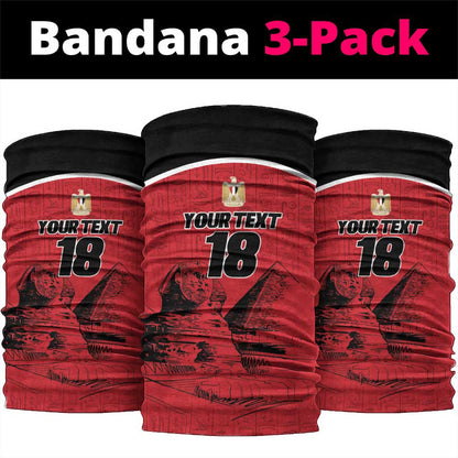 Custom Egypt Football Neck Gaiter Pharaohs Heritage Pyramid