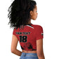 Custom Egypt Football Raglan Cropped T shirt Pharaohs Heritage Pyramid