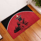 Custom Egypt Football Rubber Doormat Pharaohs Heritage Pyramid