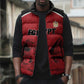 Custom Egypt Football Sleeveless Puffer Jacket Pharaohs Heritage Pyramid