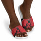 Custom Egypt Football Slide Sandals Pharaohs Heritage Pyramid