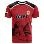 Custom Egypt Football T shirt Pharaohs Heritage Pyramid