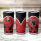 Custom Egypt Football Tumbler Cup Pharaohs Heritage Pyramid