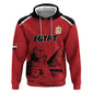 Custom Egypt Football Zip Hoodie Pharaohs Heritage Pyramid