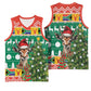South Africa Springbok Basketball Jersey Christmas Tree - Lightning Art - African Pride