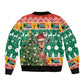 South Africa Springbok Bomber Jacket Christmas Tree - Lightning Art