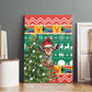 South Africa Springbok Canvas Wall Art Christmas Tree - Lightning Art