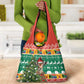 South Africa Springbok Grocery Bag Christmas Tree - Lightning Art