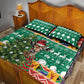 South Africa Springbok Quilt Bed Set Christmas Tree - Lightning Art