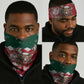 Personalized South Africa Merry Christmas Neck Gaiter Springbok King Protea LT18