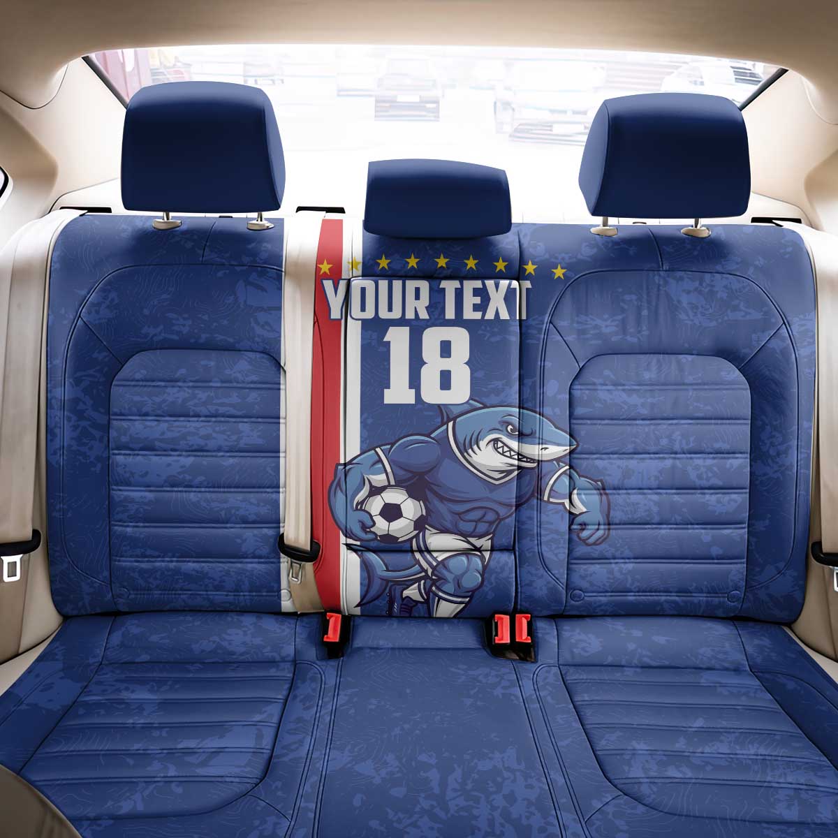 Cape Verde Pride Custom Back Car Seat Cover The First Voyage Of Champions - African Pride