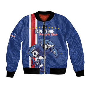 Cape Verde Pride Custom Bomber Jacket The First Voyage Of Champions - African Pride