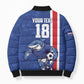 Cape Verde Pride Custom Bomber Puffer Jacket The First Voyage Of Champions