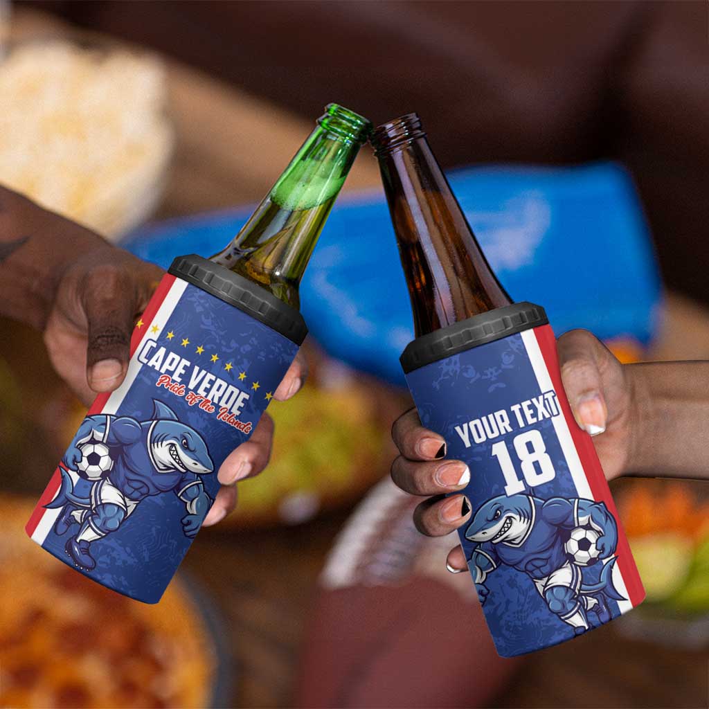 Cape Verde Pride Custom 4 in 1 Can Cooler Tumbler The First Voyage Of Champions - African Pride