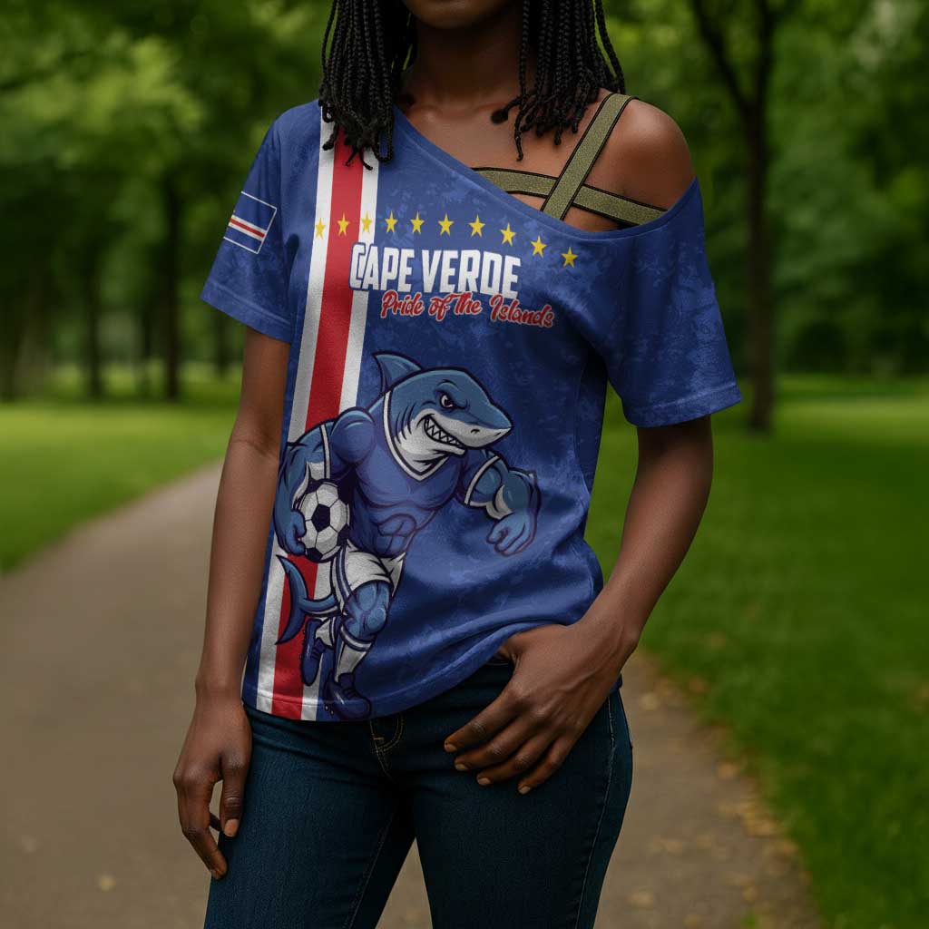 Cape Verde Pride Custom Cross Shoulder Shirt The First Voyage Of Champions