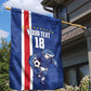 Cape Verde Pride Custom Garden Flag The First Voyage Of Champions - African Pride