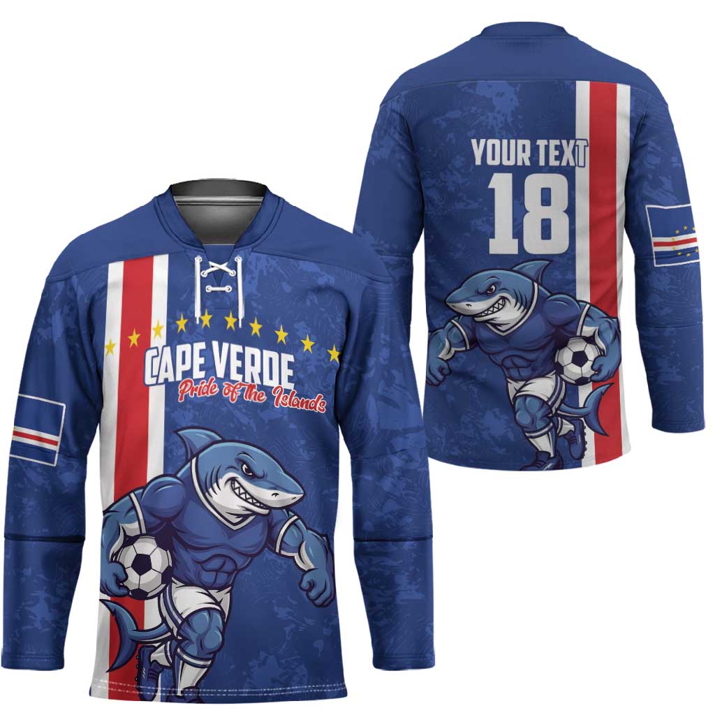 Cape Verde Pride Custom Hockey Jersey The First Voyage Of Champions