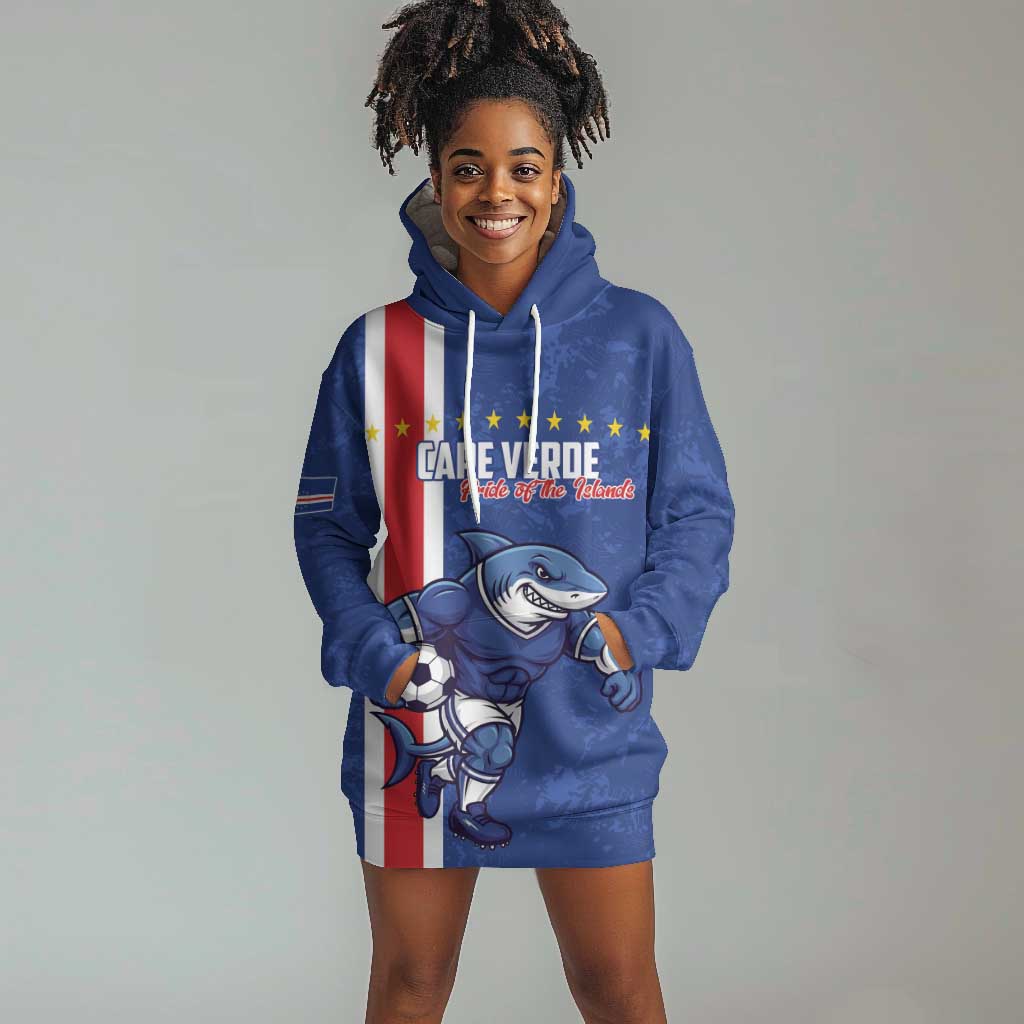 Cape Verde Pride Custom Hoodie Dress The First Voyage Of Champions - African Pride