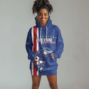 Cape Verde Pride Custom Hoodie Dress The First Voyage Of Champions - African Pride