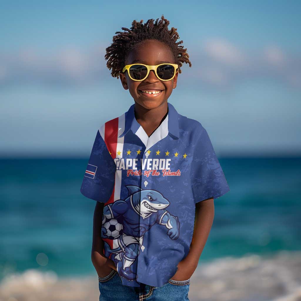 Cape Verde Pride Custom Kid Hawaiian Shirt The First Voyage Of Champions - African Pride