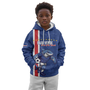 Cape Verde Pride Custom Kid Hoodie The First Voyage Of Champions - African Pride