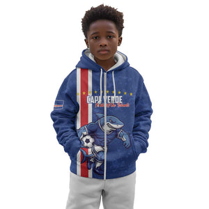 Cape Verde Pride Custom Kid Hoodie The First Voyage Of Champions - African Pride
