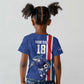Cape Verde Pride Custom Kid T shirt The First Voyage Of Champions - African Pride