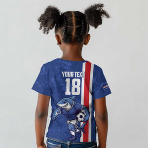 Cape Verde Pride Custom Kid T shirt The First Voyage Of Champions - African Pride