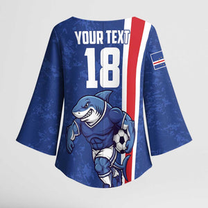 Cape Verde Pride Custom Kimono Sleeve Blouse The First Voyage Of Champions