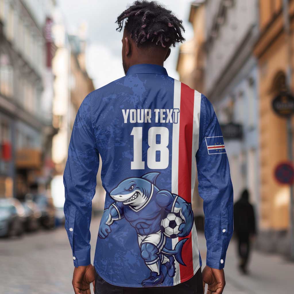 Cape Verde Pride Custom Long Sleeve Button Shirt The First Voyage Of Champions - African Pride