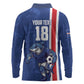 Cape Verde Pride Custom Long Sleeve Polo Shirt The First Voyage Of Champions - African Pride