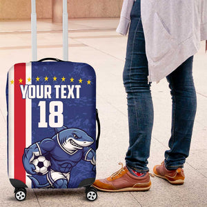 Cape Verde Pride Custom Luggage Cover The First Voyage Of Champions - African Pride