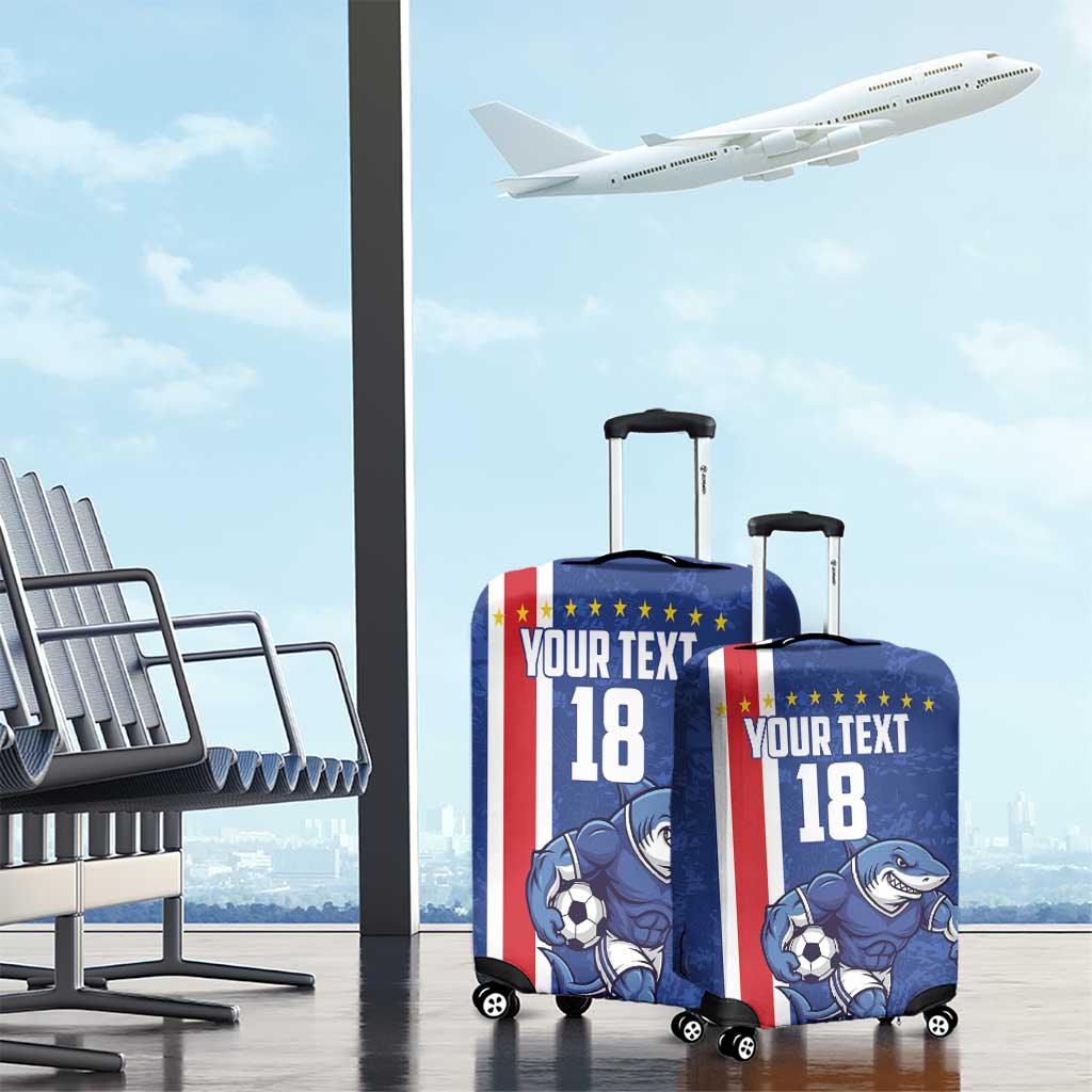 Cape Verde Pride Custom Luggage Cover The First Voyage Of Champions - African Pride