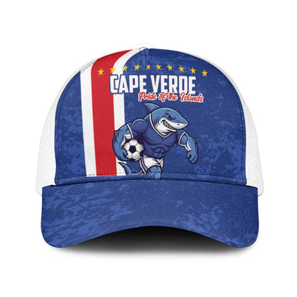 Cape Verde Pride Mesh Trucker Cap The First Voyage Of Champions - African Pride