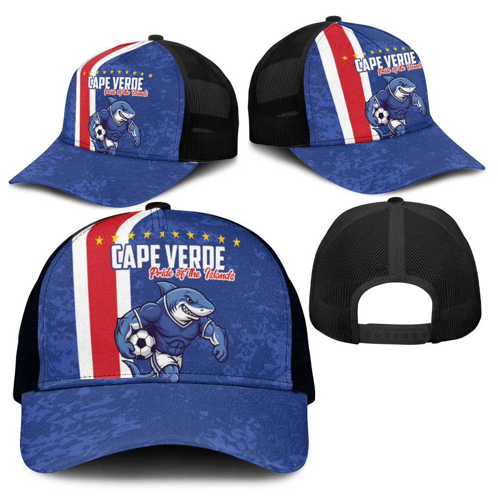 Cape Verde Pride Mesh Trucker Cap The First Voyage Of Champions - African Pride