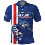 Cape Verde Pride Custom Polo Shirt The First Voyage Of Champions - African Pride