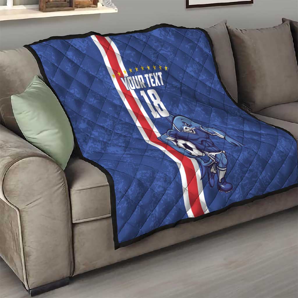 Cape Verde Pride Custom Quilt The First Voyage Of Champions - African Pride