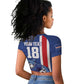 Cape Verde Pride Custom Raglan Cropped T shirt The First Voyage Of Champions - African Pride
